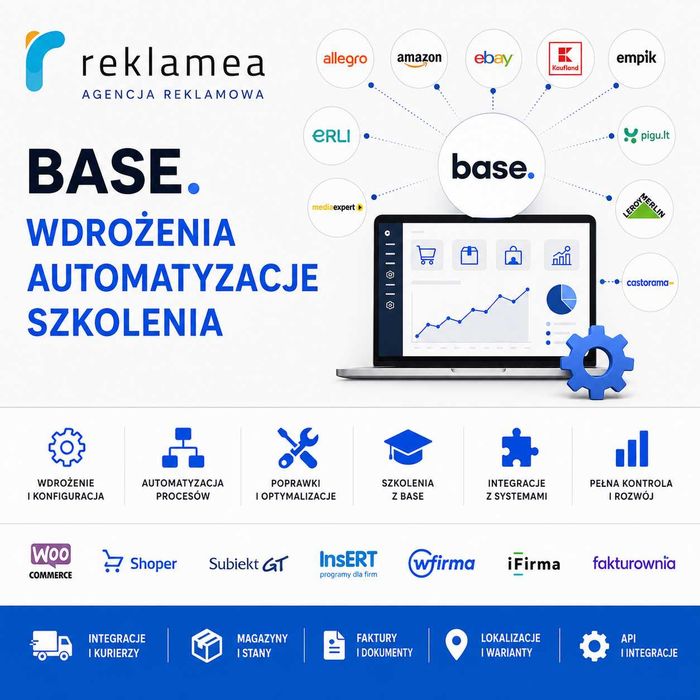 Base / BaseLinker wdrożenie, konfiguracja, automatyzacje, szkolenia