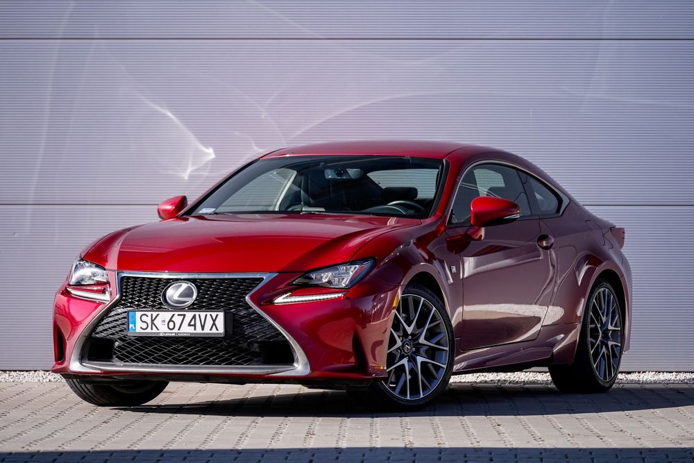 Lexus RC 300 245KM F-SPORT LSD szpera Gwarancja krajowy serwis ASO VAT23