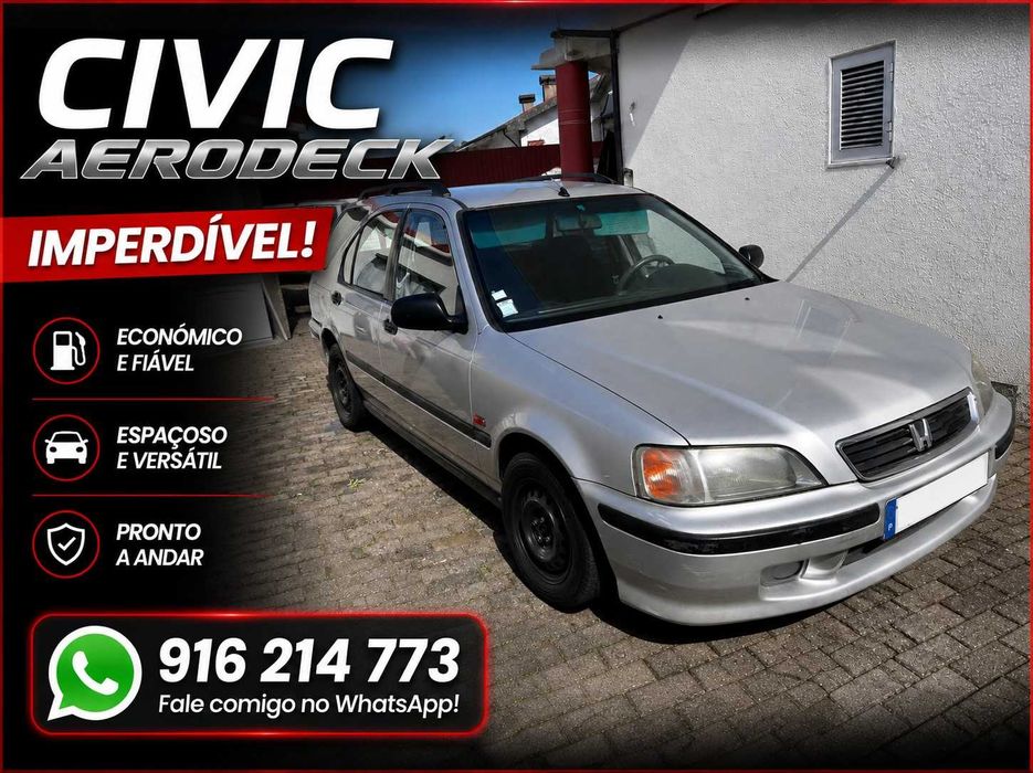Civic Aerodeck 98 baixa kilometragem IMPERDÍVEL