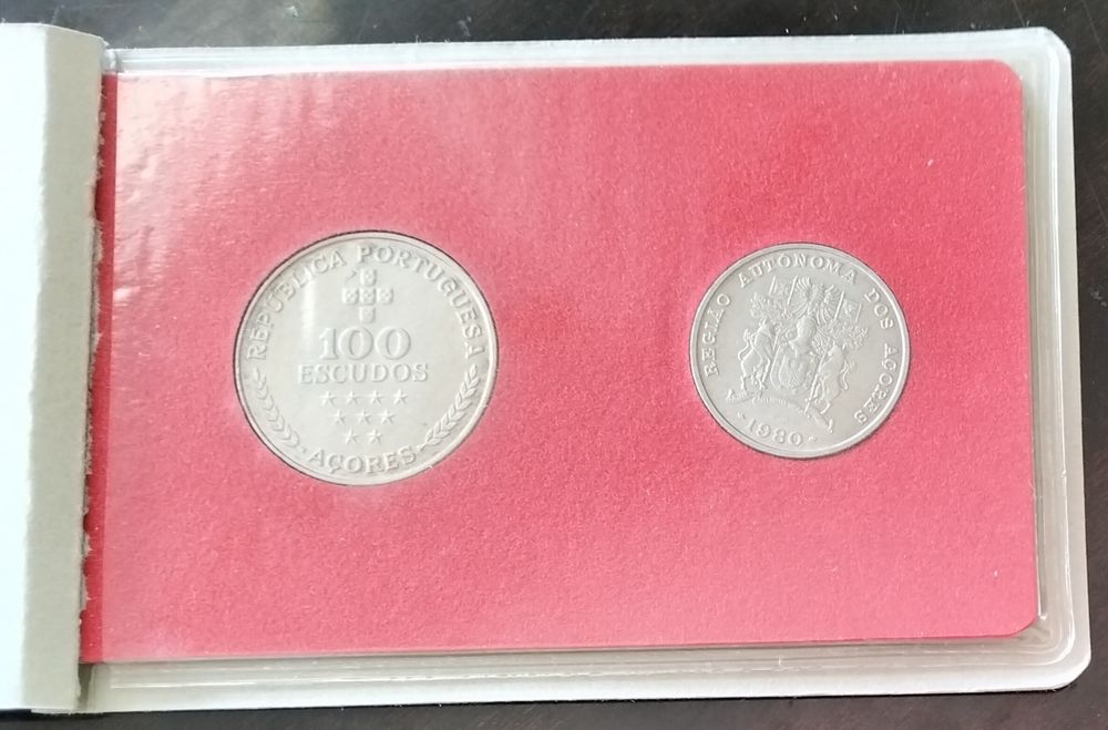 Carteira Dupla BNC Portugal Autonomia Açores Estado Nova