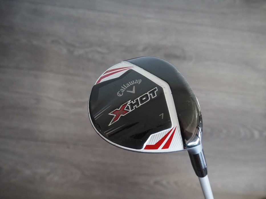 Kij do golfa Callaway X Hot Fairway Wood #7 (21°) | Szaft Project X A-Flex | Pokrowiec X2 Hot | Stan Super