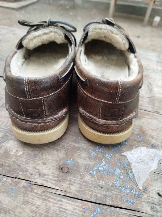 Мужские мокасины на натуральном меху