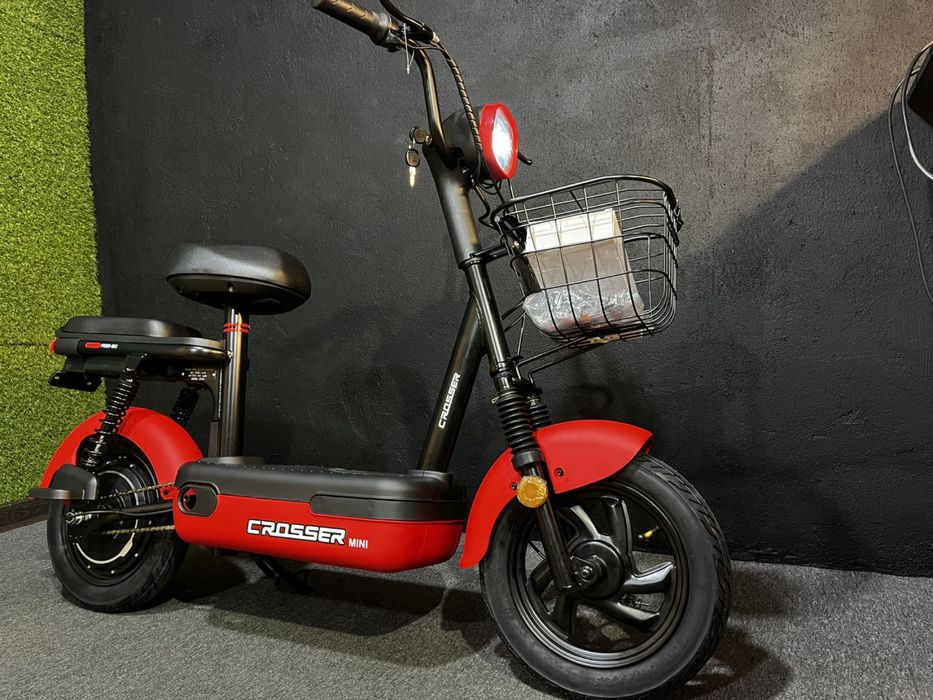 Распродажа ! Велоскутер Crosser Mini 48V/12AH/450W 2026 Акція