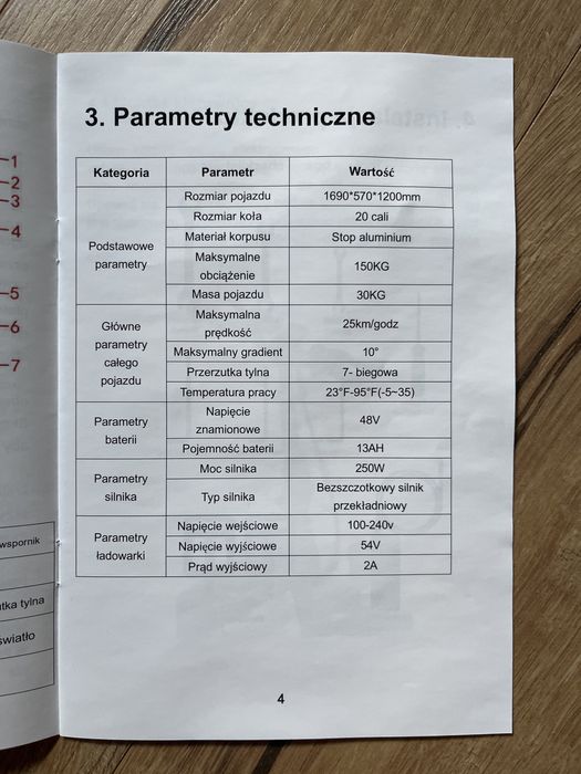 Rower elektryczny Engwe Ep2 Pro