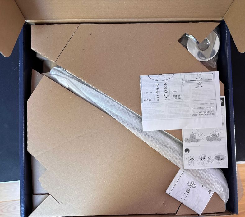 Deszczownica GROHE 26066000 Rainshower 31cm + Ramię 38cm NOWA