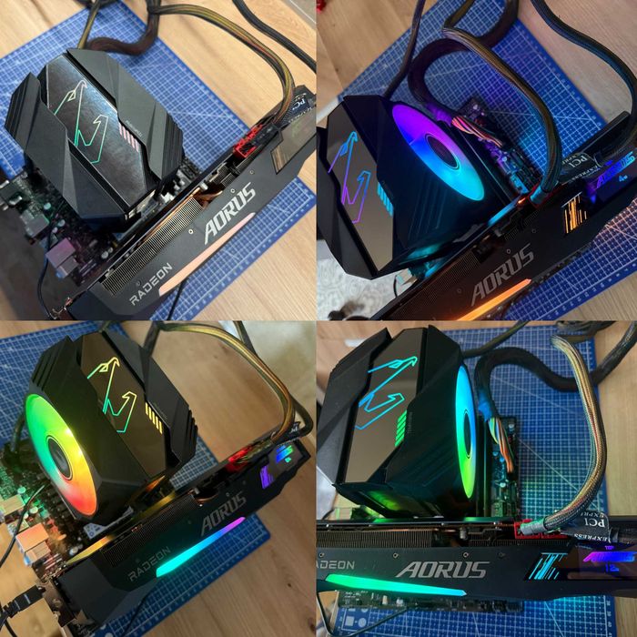 Водянка Corsair iCUE H150i RGB Pro XT (360) / Кулер Gigabyte Aorus ATC800