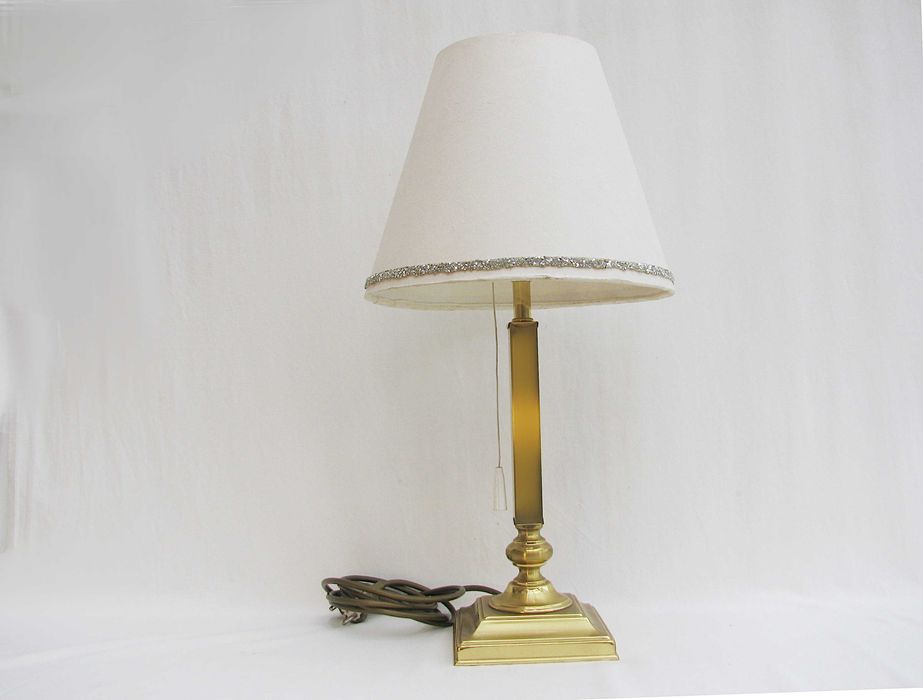 ~~* Lampka nocna * mosiądz Kolumna * ~