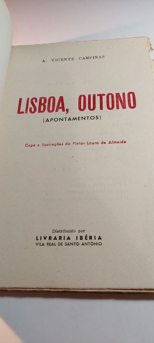 Lisboa, Outono - A. Vicente Campinas (1959)