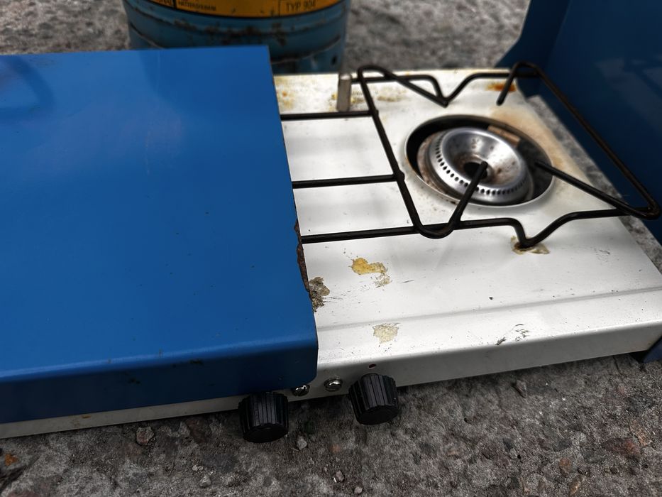 Продам печку с болоном переносную