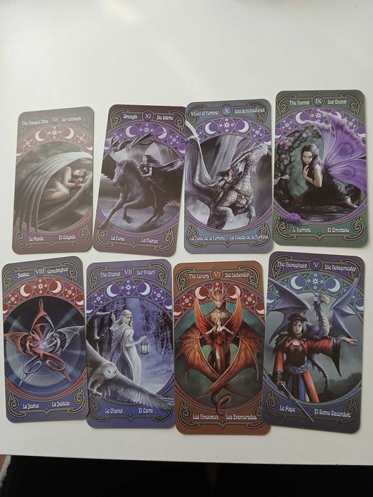 Karty legends tarot Anne Stokes