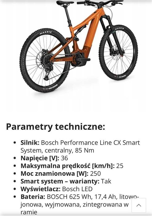 Focus Sam2 6.7 Rozmiar Ramy M, niecałe 300km