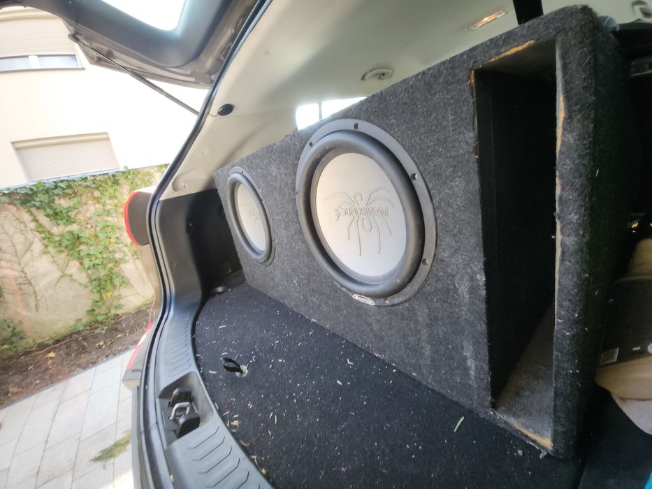 Subwoofer 1200W RMS 2xSoundstream RW12 skrzynia tuba  2x4ohm 600Wx2