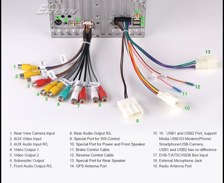 Auto radio Universal Toyota Android 14 64GB radio/dvd/cd/usb/sd/gp