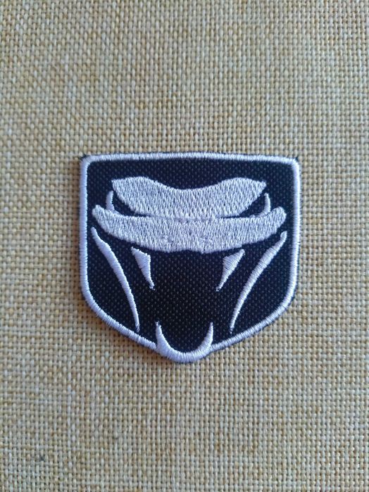 Haftowana Naszywka Naprasowanka Dodge Viper Wąż