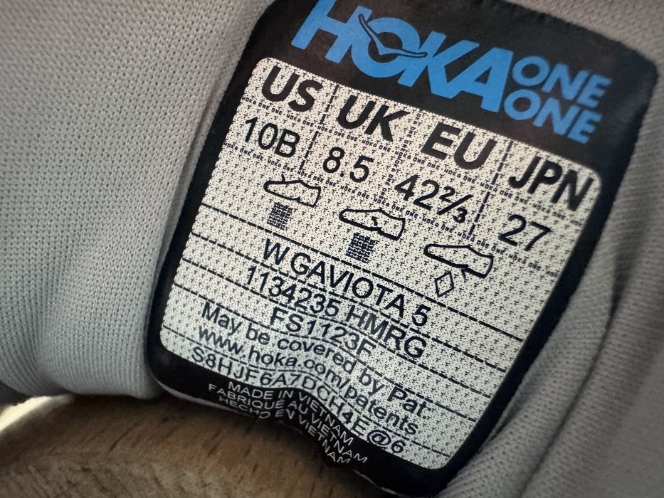 Оригінал Кросівки Hoka One One Gaviota 5 Розмір 42.5 Взуття