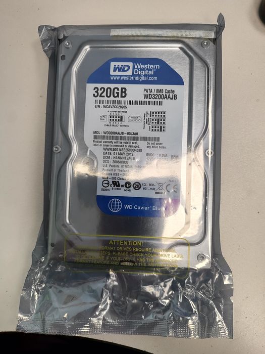 Жорсткий диск WD 320 GB IDE 3.5