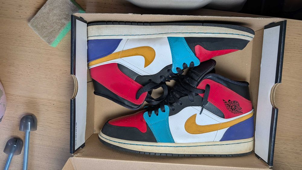 Nike Jordan 1 Mid multicolor US 11 EU 45