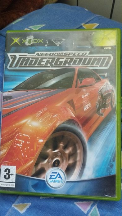 NFS Underground Xbox classics wyprzedaż własnej kolekcji
