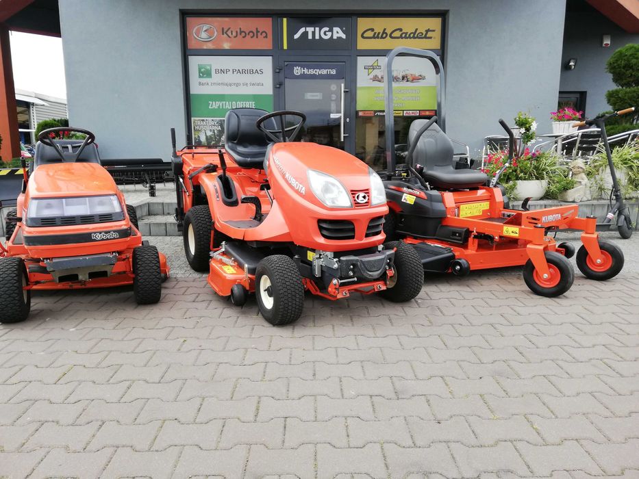 Traktor ogrodowy kosiarka KUBOTA diesel GR1600II, Z122 Kawasaki