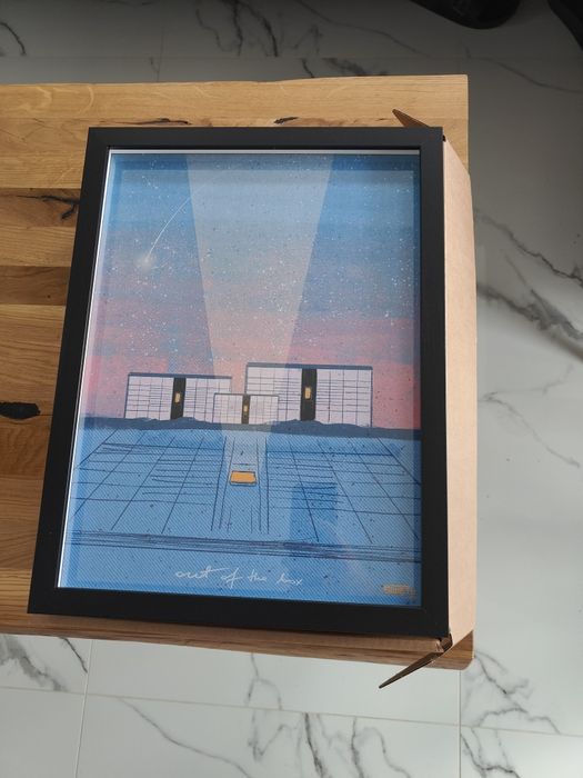 Obraz plakat w ramie Maciej Święty Impresje Inpost 30x40 cm