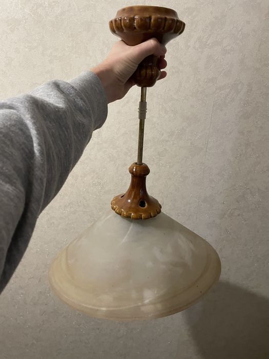 Люстра бу плафон