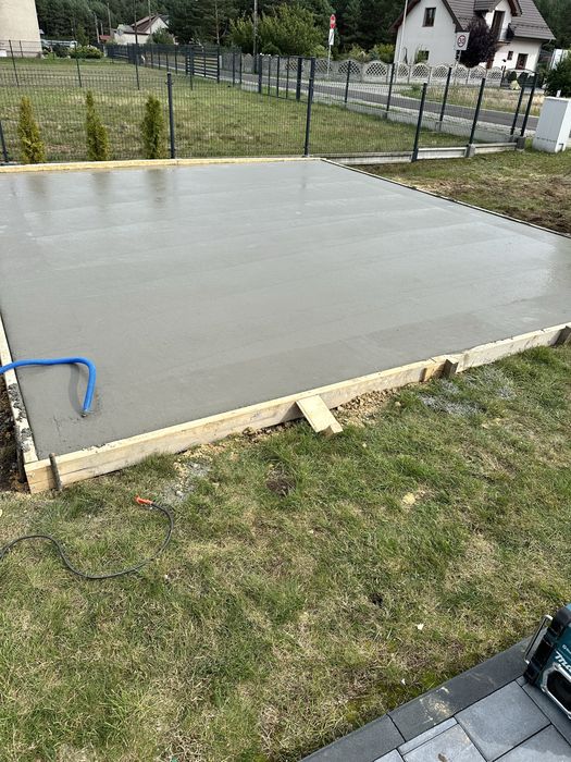 Plyty fundamentowe pod garaze/ domki letniskowe