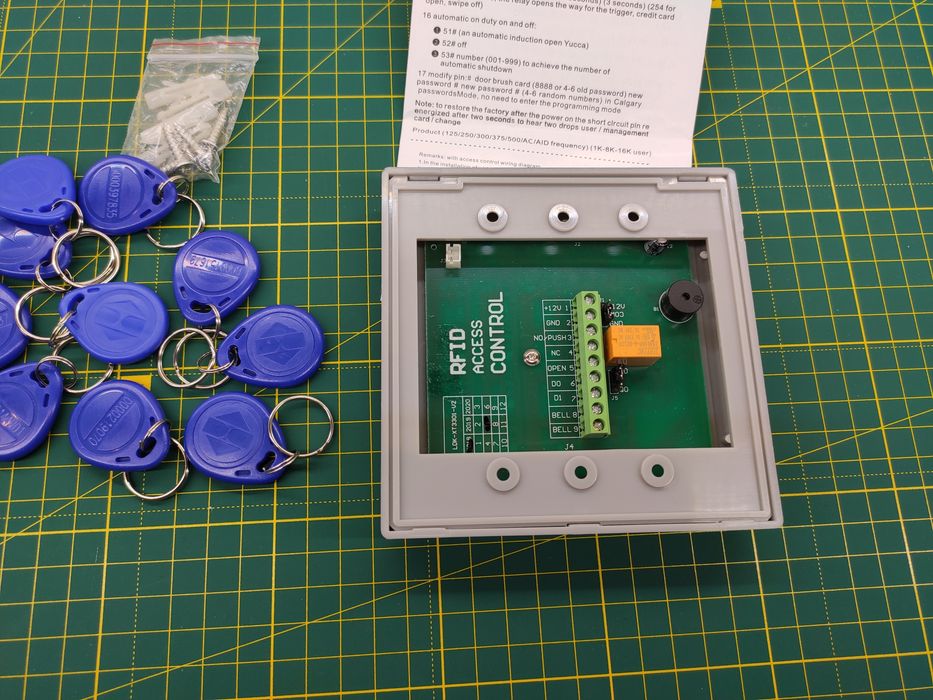 Кодова панель, считыватель RFID ключей