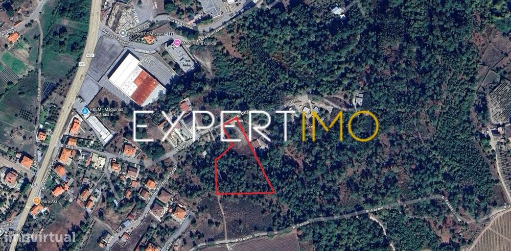 Terreno Urbano - 6 600 m2 - Periferia Cidade Viseu - Viabilidade...
