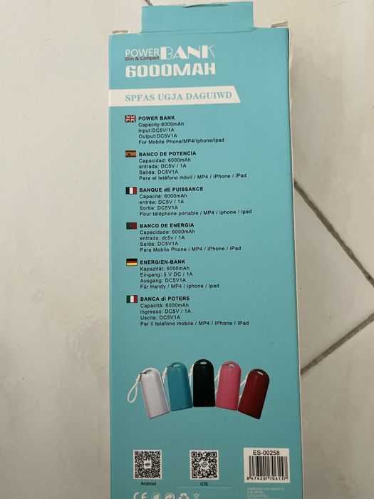 Powerbank  8 unidades