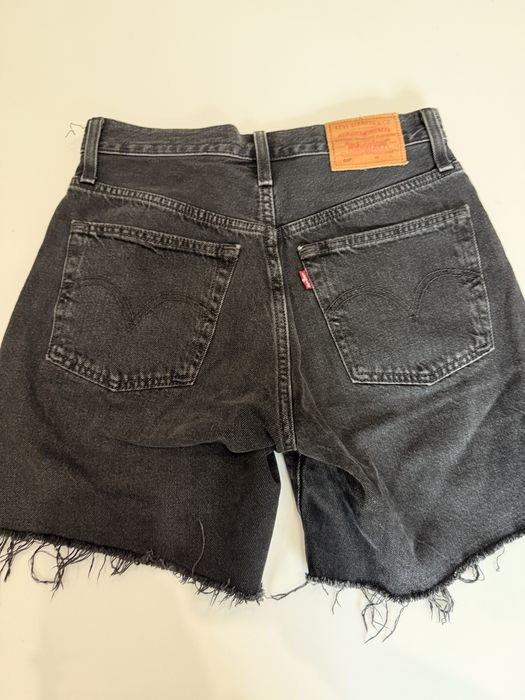 Шорти джинсові чорні Levis 501, розмір 34(xs)