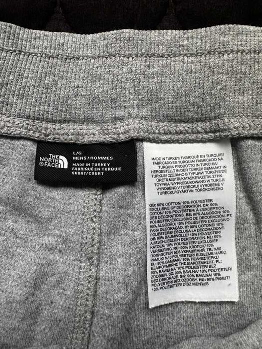 Spodenki The North Face – szare, idealny stan, logo