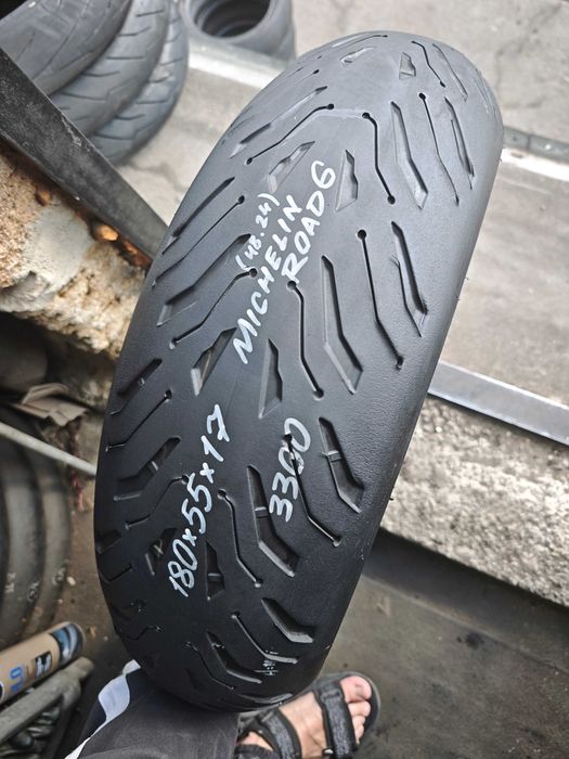 Мото шина резина спорт 180/55 R17 задняя с Германии