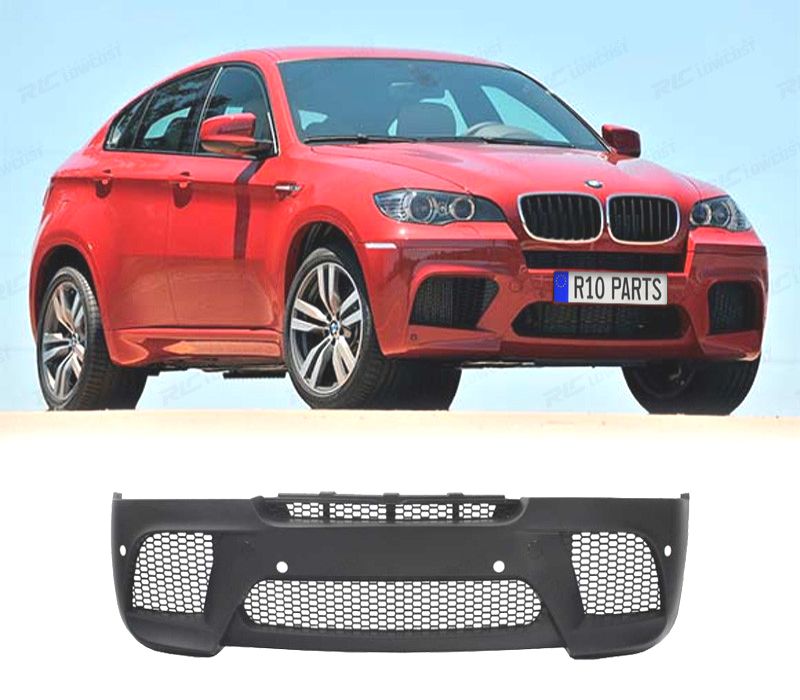PARA-CHOQUES FRONTAL BMW X6 E71 LOOK M PERFORMANCE PDC