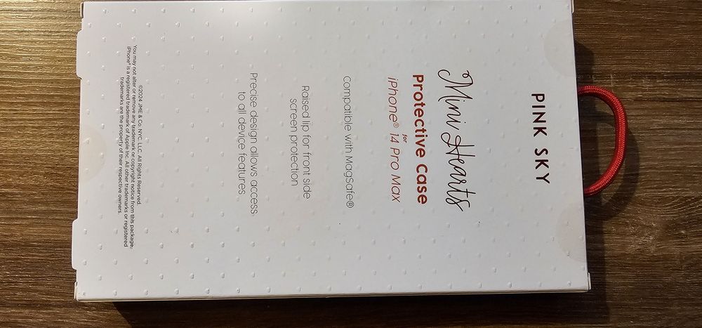 Etui protective case do telefonu Iphone 14 pro max pink sky