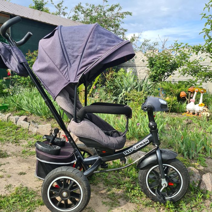 Велосипед з батьківською ручкою