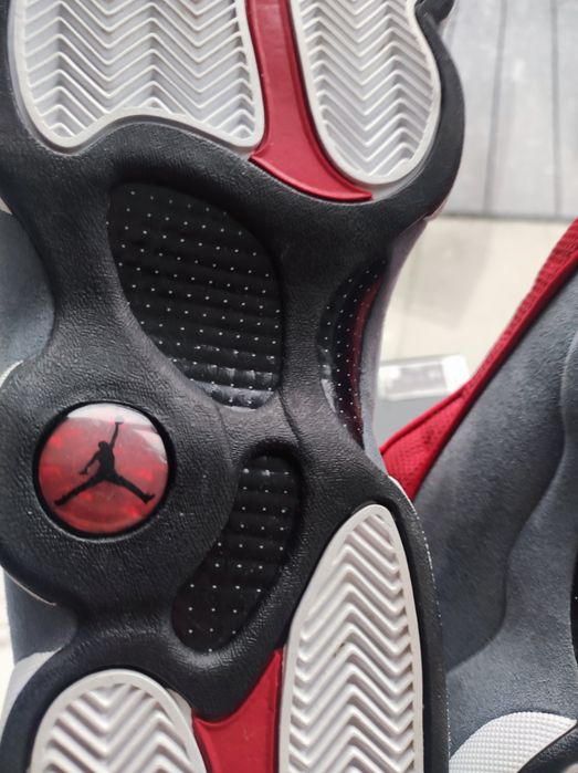 Air Jordan 13 Retro Flint White/Red /Grey 100% Oryginał 47,5 31cm