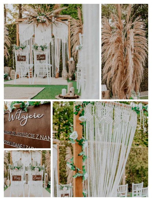 Dekoratorka Florystka ślubna weselna dekoracje imprez boho glamour itp