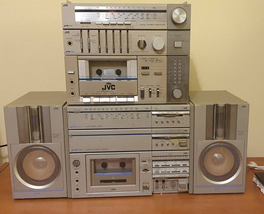 Boombox radiomagnetofon JVC