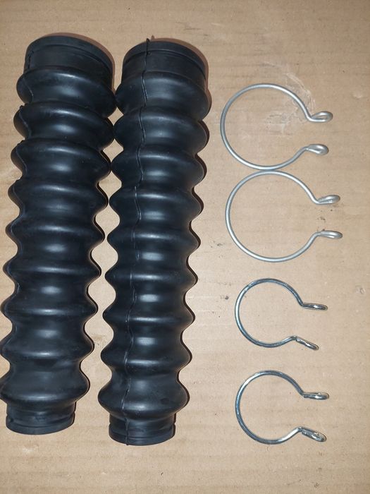 Nowy zestaw naprawczy oslony gumy lag wsk wfm + obejmy pl