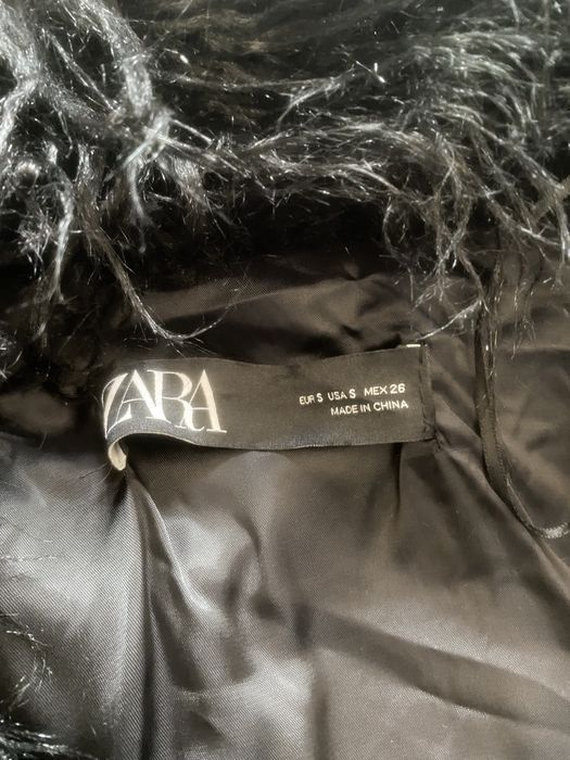 Bezrękawnik futerko Zara