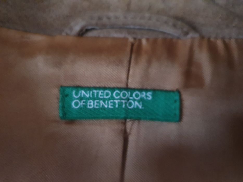 Casaco castanho de marca Benetton