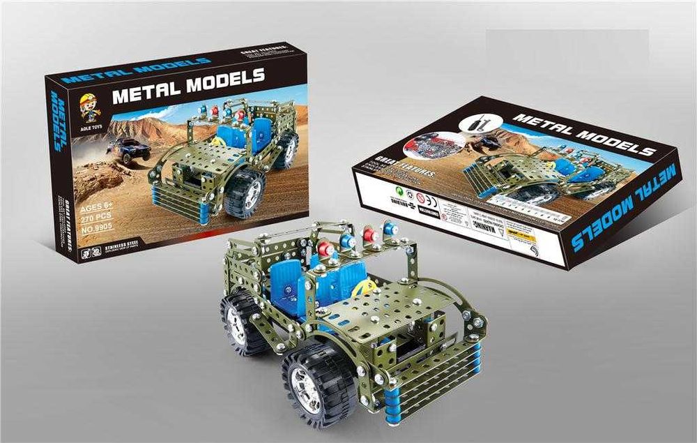 Металевий конструктор Metal models 283 елементи