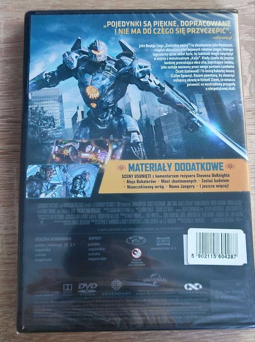 Pacific Rim + Pacific Rim Rebelia DVD