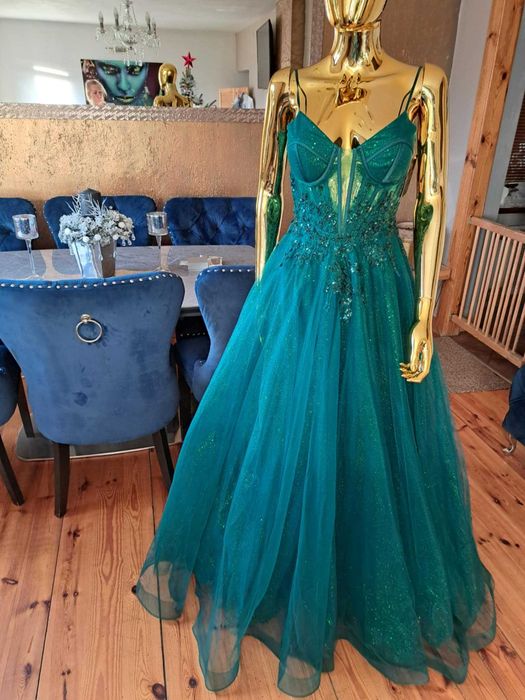 Zjawiskowa suknia Paradise Glamour Emerald dla barbaragolec8