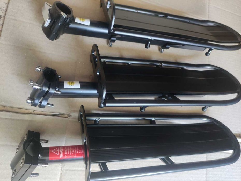 Багажник консольный алюминиевый на трубу седла эксцентрик или болты