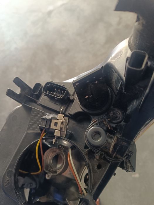 Óptica BMW E60 pré lci sem xénon de origem lâmpadas halógenas