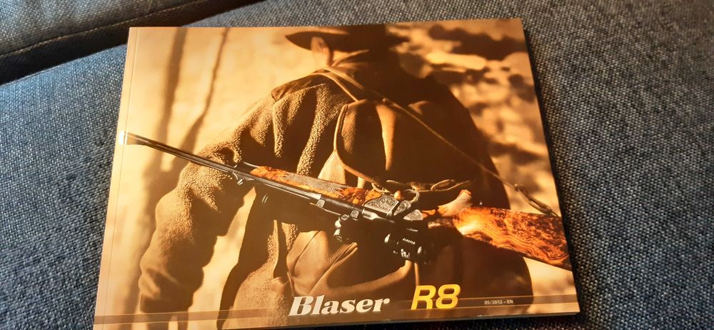 stary katalog broni myśliwskie blaser R8 - dla kolekcjonerów