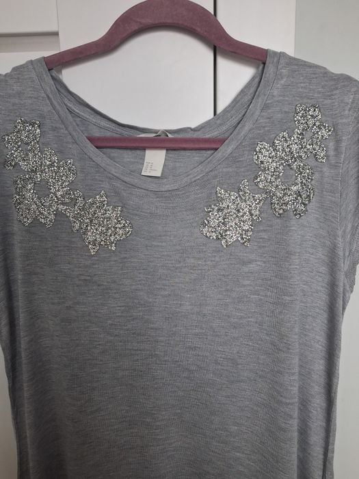 H&M tshirt damski roz m 38