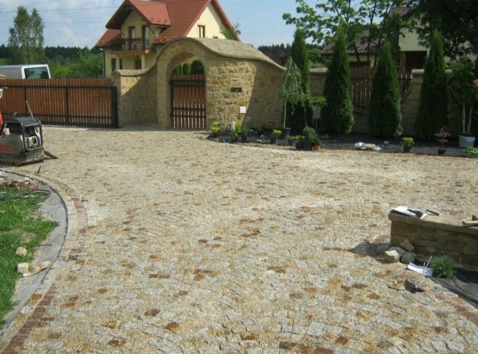 Układanie kostki brukowej