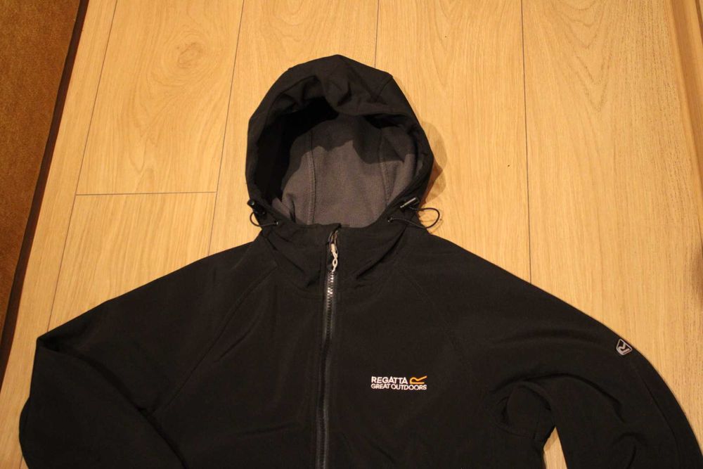 JAK NOWA Kurtka,REGATTA ,damska,z kapturem,roz.S,czarna